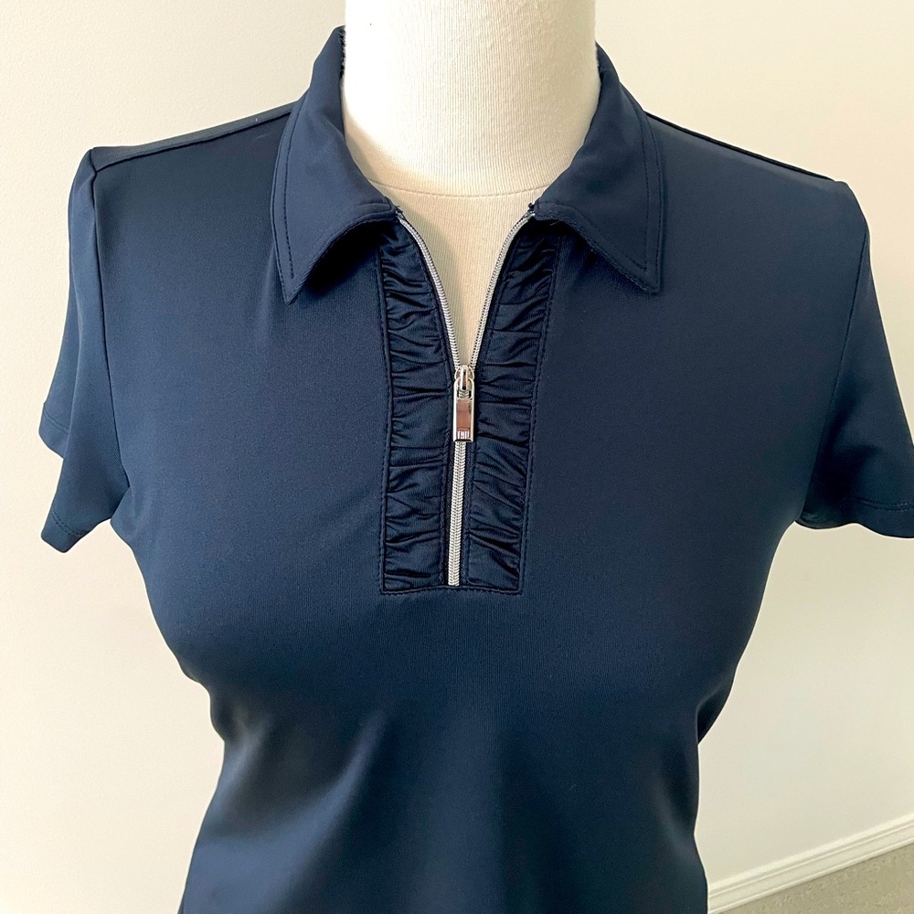 Tail Navy Golf shirt Size S